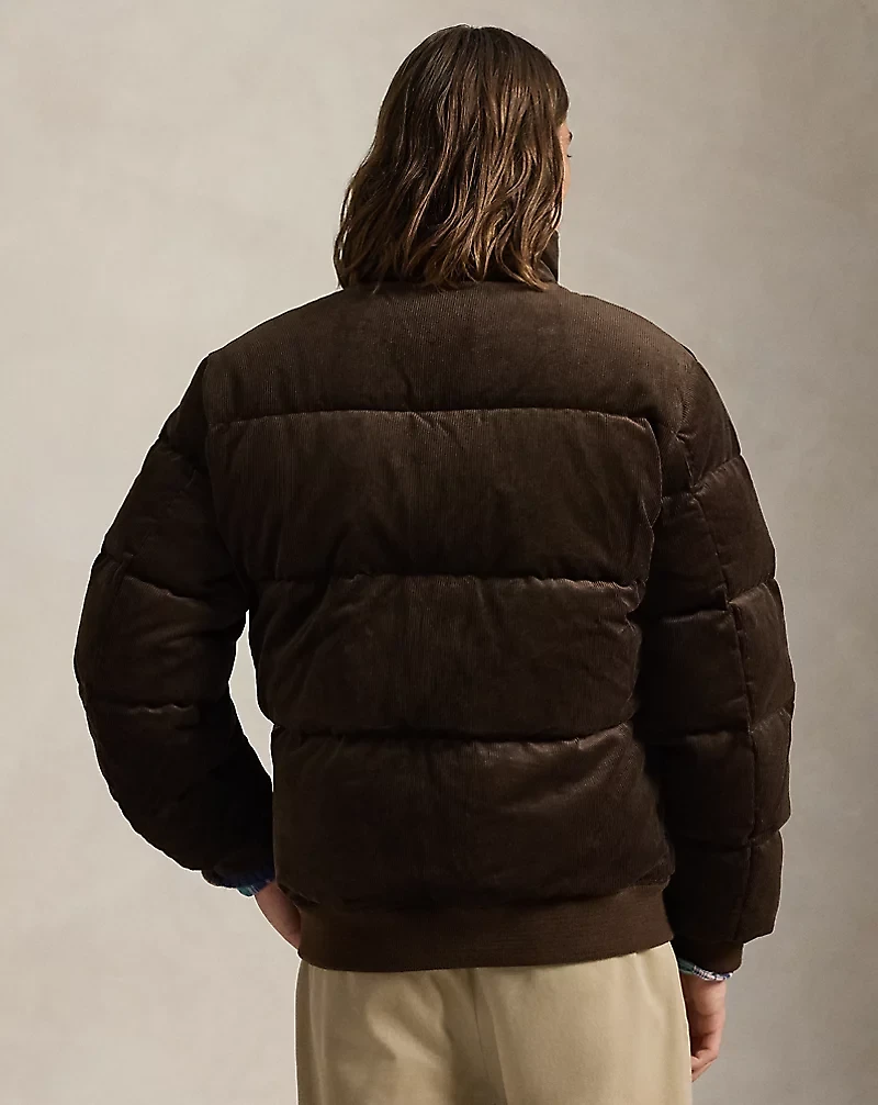 Corduroy Down Jacket