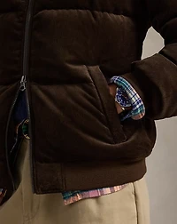 Corduroy Down Jacket
