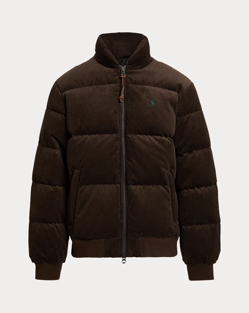 Corduroy Down Jacket