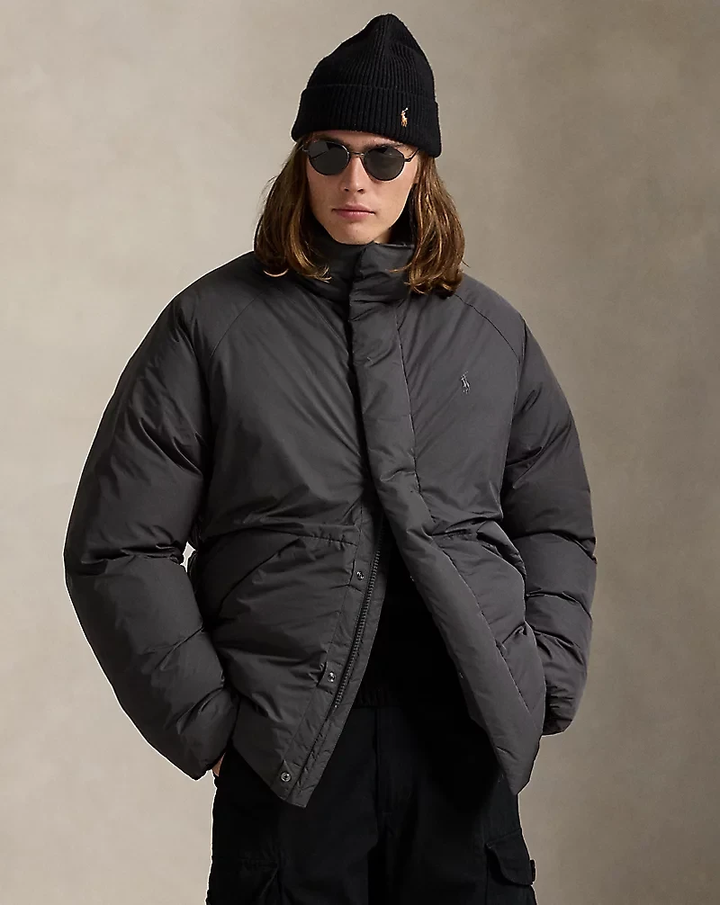 Mockneck Down Jacket