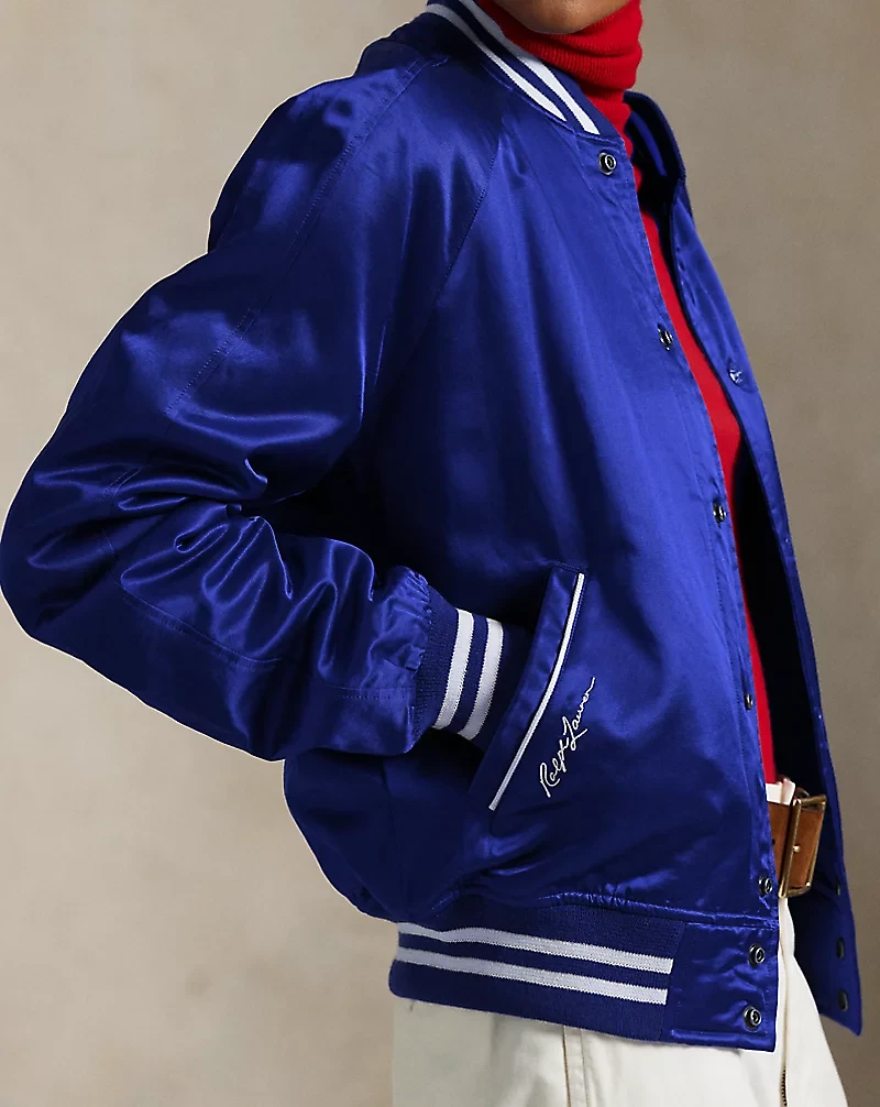 Polo Ralph Lauren Cubs Satin Jacket