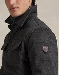 Melton Shirt Jacket