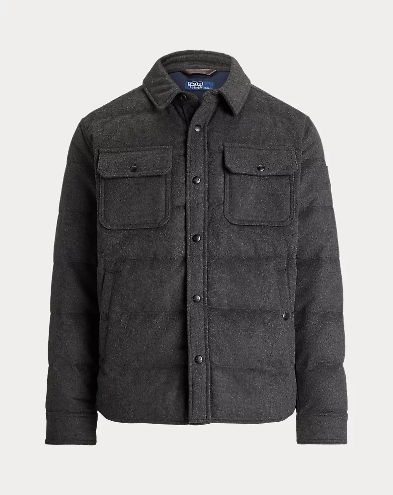 Melton Shirt Jacket