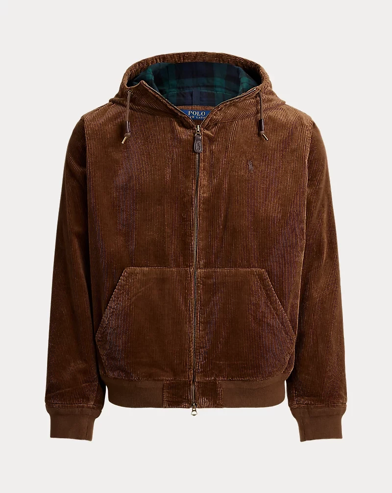 The Wynton Corduroy Hooded Jacket