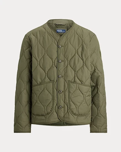 Onion-Quilted Jacquard Jacket