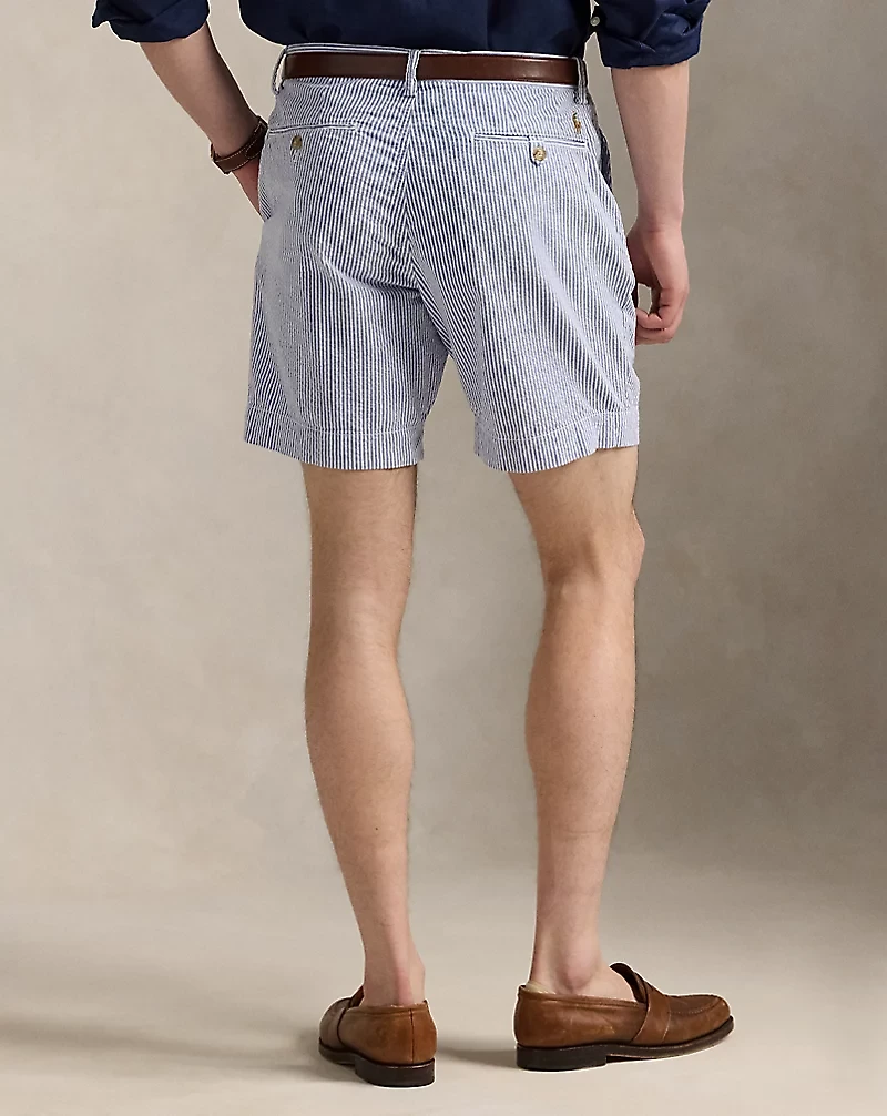 7-Inch Stretch Classic Seersucker Short