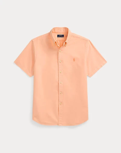 Classic Fit Mineral-Dyed Oxford Shirt