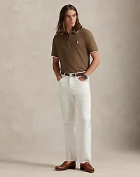 Classic Fit Stretch Mesh Polo Shirt