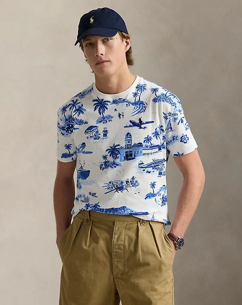 Classic Fit Polo Bear Jersey T-Shirt