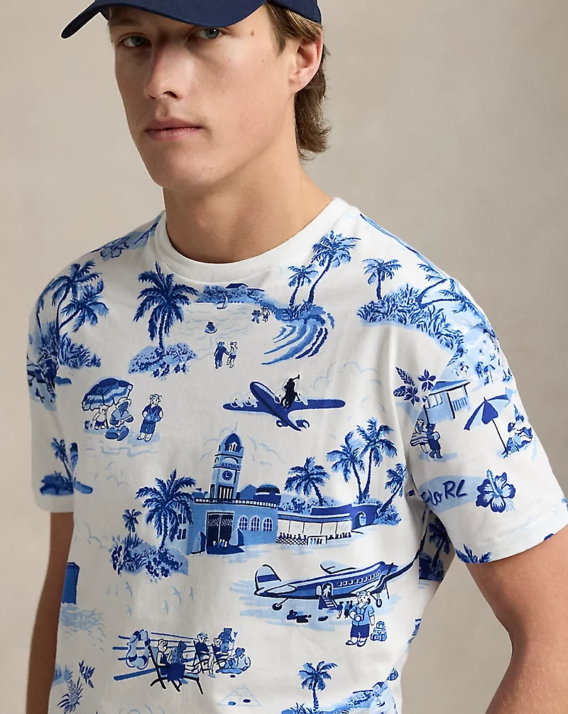 Classic Fit Polo Bear Jersey T-Shirt