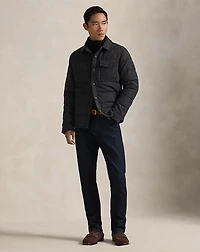 Quilted Down Shirt Jacket