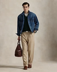 Cable-Knit Cotton Sweater Vest
