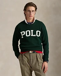 Big Fit Logo Cotton Sweater