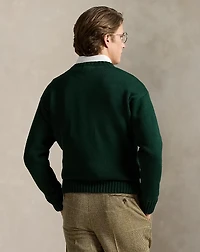 Big Fit Logo Cotton Sweater