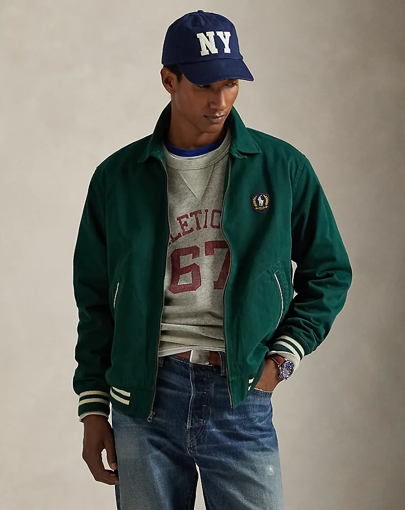 Pony-Patch Twill Jacket