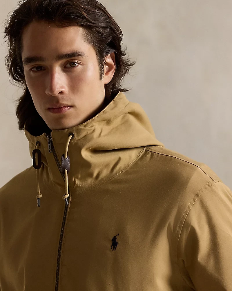 Twill Hooded Jacket