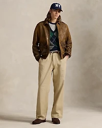 Leather Flight Jacket