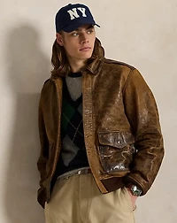 Leather Flight Jacket