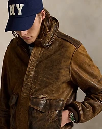 Leather Flight Jacket