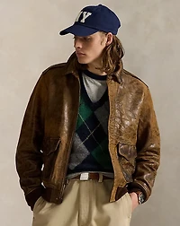 Leather Flight Jacket