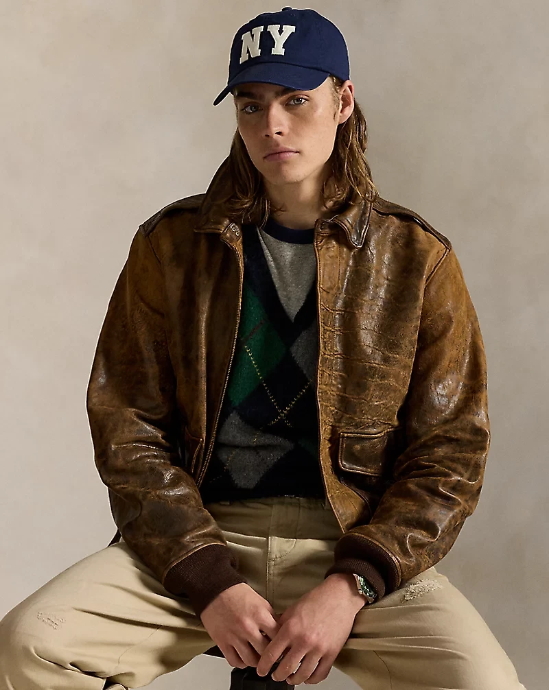 Leather Flight Jacket