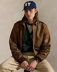 Leather Flight Jacket