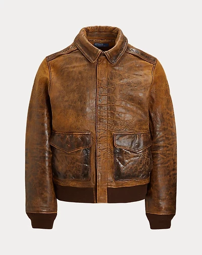 Leather Flight Jacket