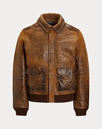 Leather Flight Jacket