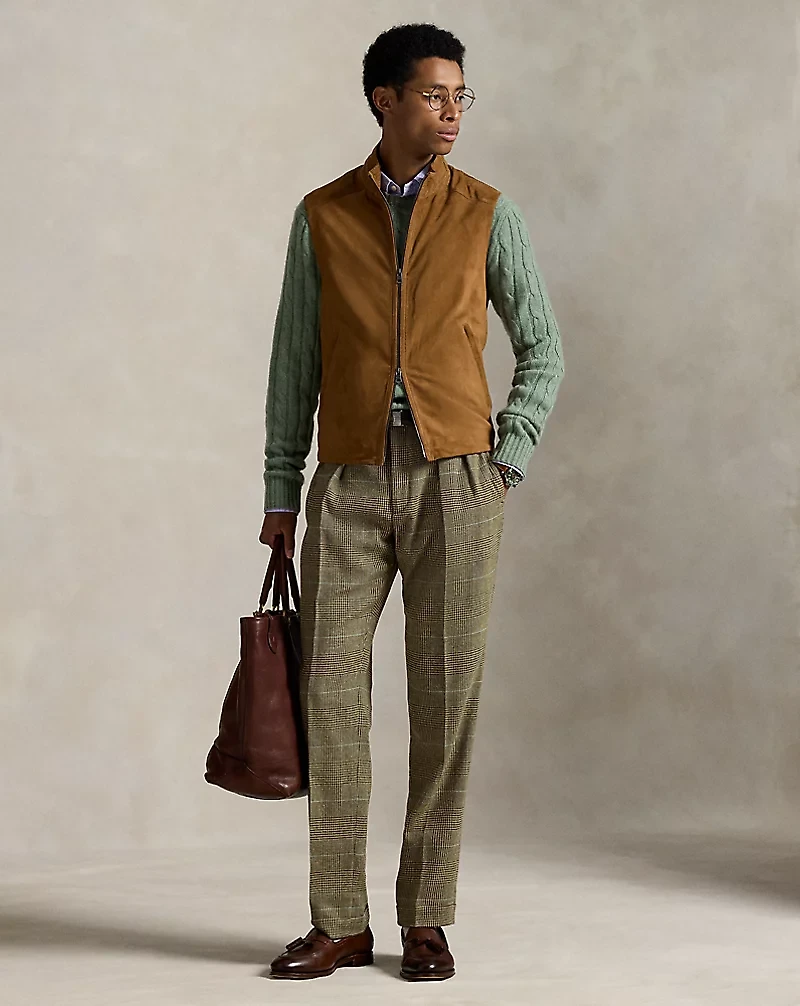 The Charleton Suede Vest
