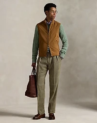 The Charleton Suede Vest