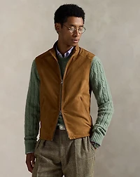 The Charleton Suede Vest