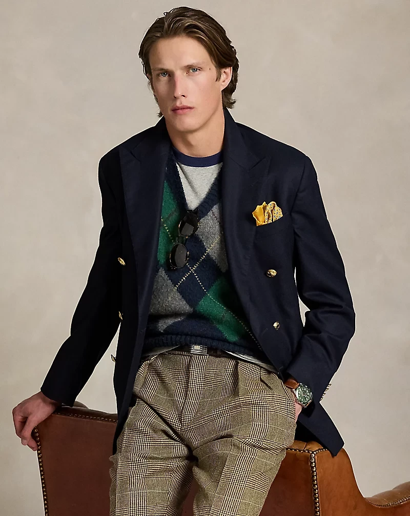 Big Fit Argyle Sweater Vest