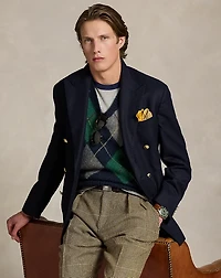 Big Fit Argyle Sweater Vest