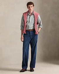 Classic Fit Striped Oxford Shirt