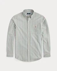 Classic Fit Striped Oxford Shirt