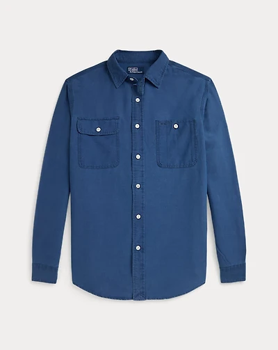 Classic Fit Indigo Oxford Workshirt
