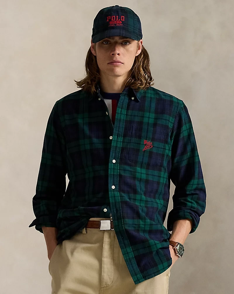 Classic Fit Embroidered Oxford Shirt