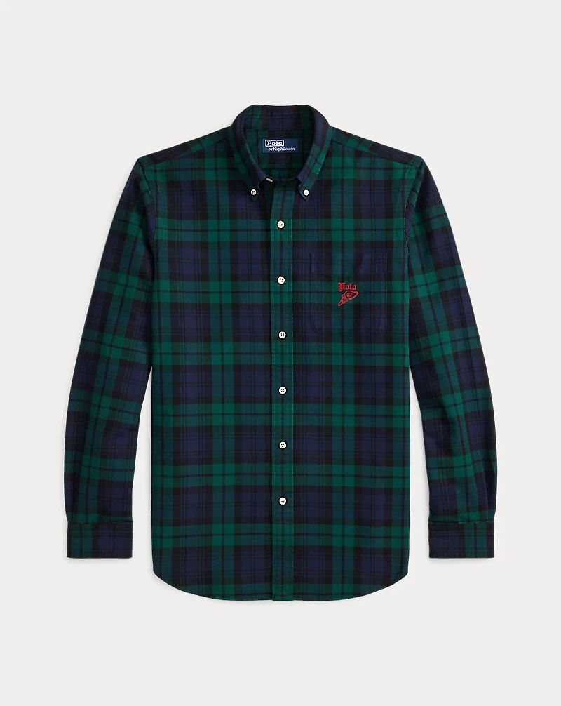 Classic Fit Embroidered Oxford Shirt