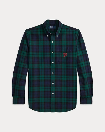 Classic Fit Embroidered Oxford Shirt