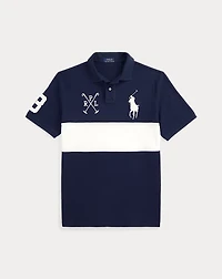 Classic Fit Big Pony Mesh Polo Shirt