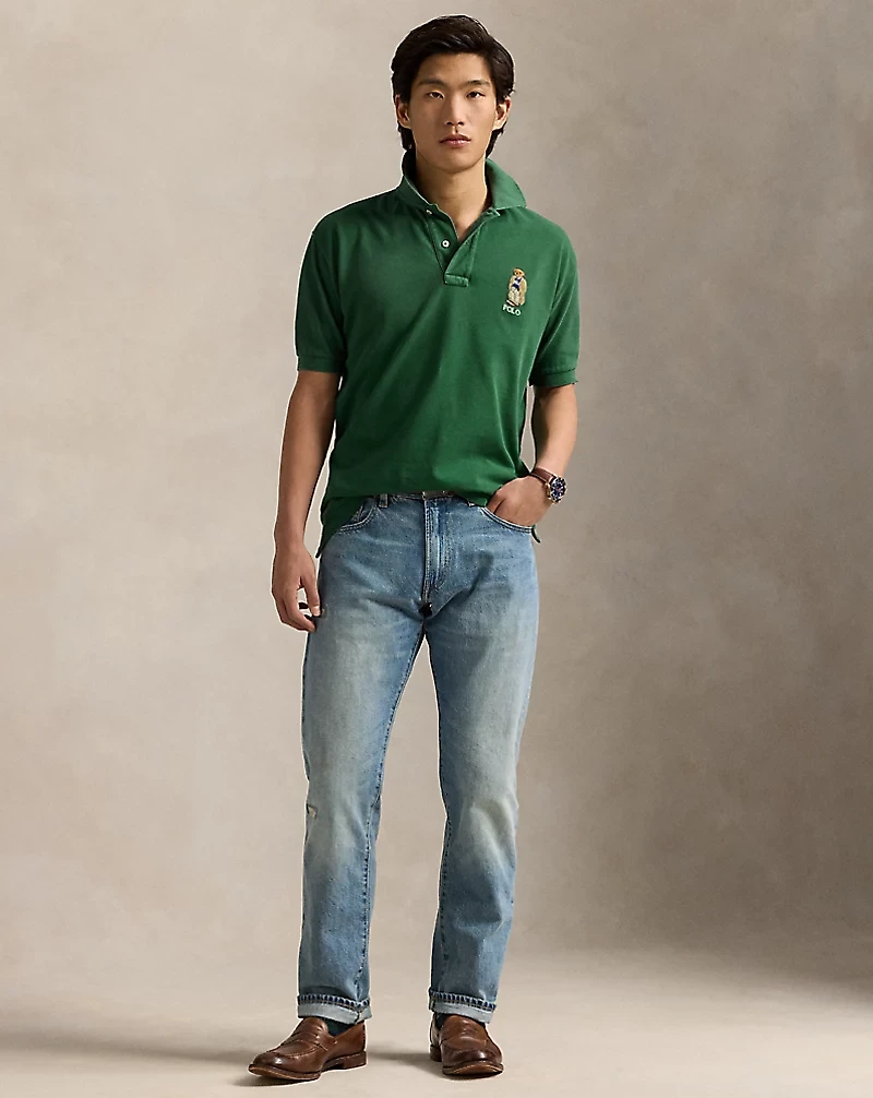Original Fit Polo Bear Mesh Shirt