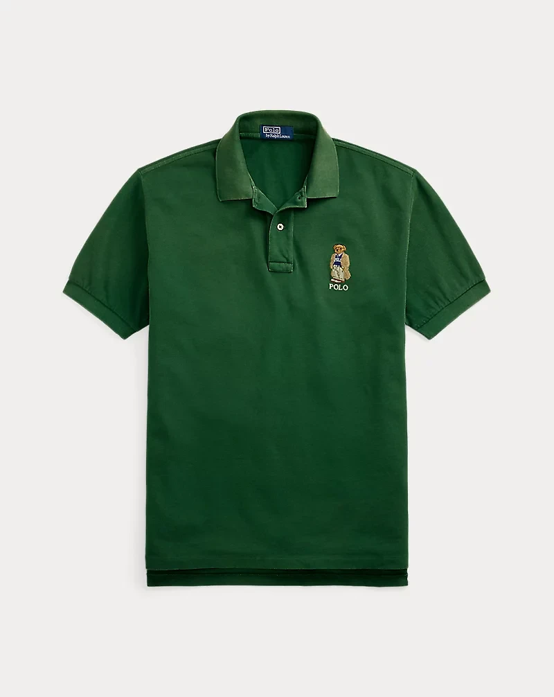 Original Fit Polo Bear Mesh Shirt