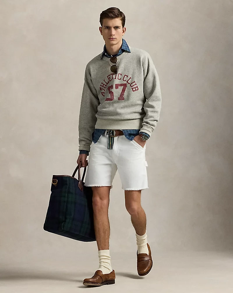 Loopback Fleece Graphic Sweatshirt