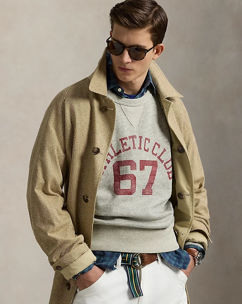 Loopback Fleece Graphic Sweatshirt