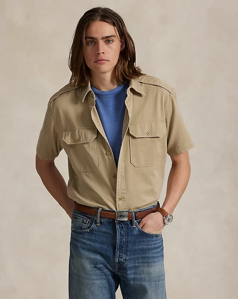 Classic Fit Twill Workshirt