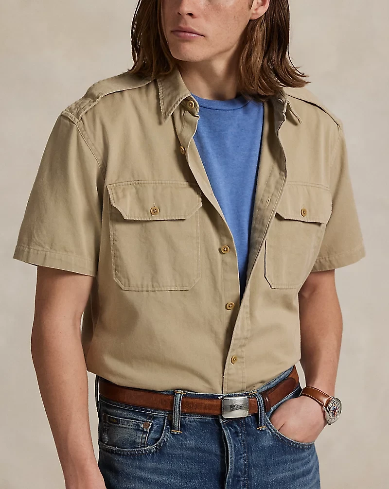 Classic Fit Twill Workshirt