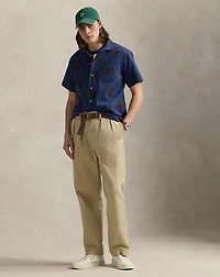 Classic Fit P-Wing Camp Shirt