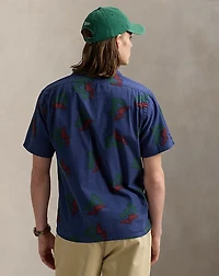 Classic Fit P-Wing Camp Shirt