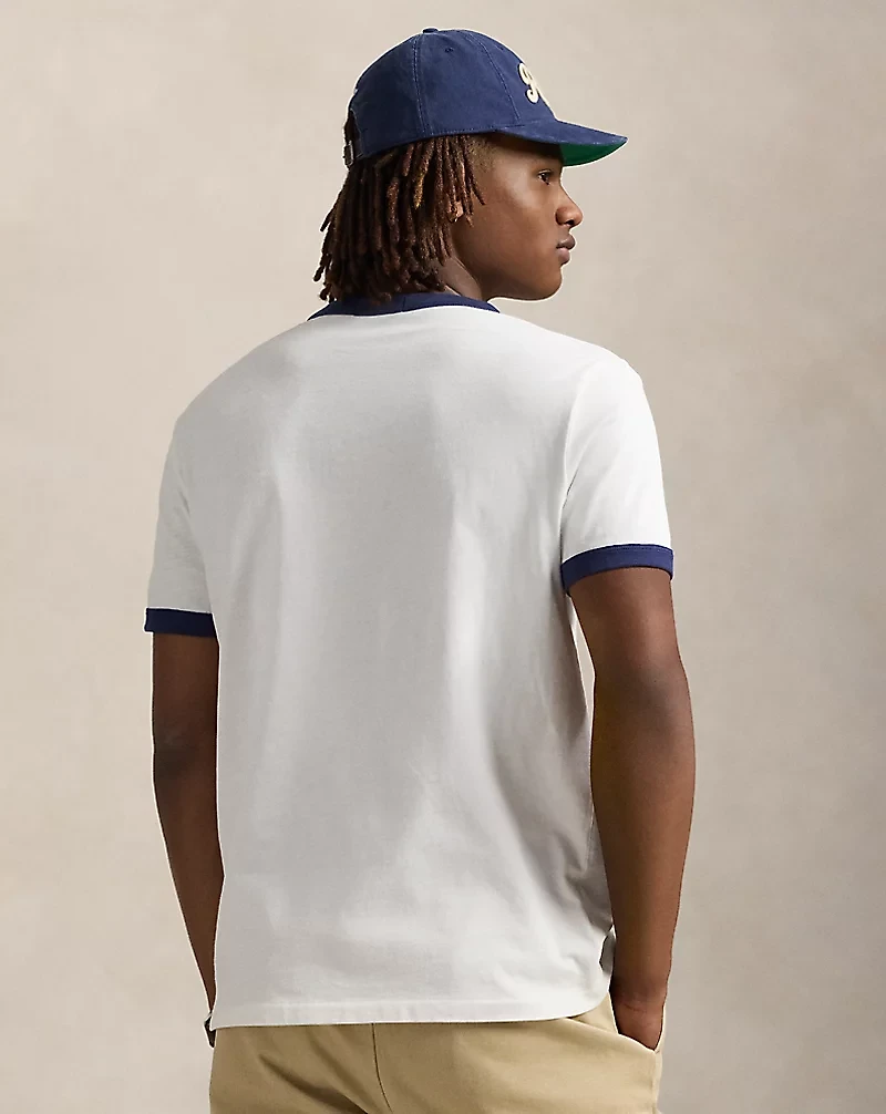 Standard Fit Slub Jersey Graphic T-Shirt