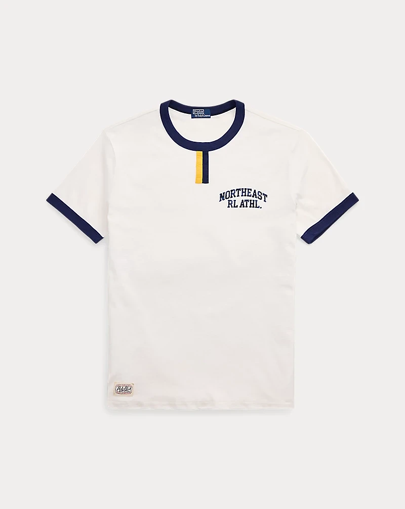 Standard Fit Slub Jersey Graphic T-Shirt